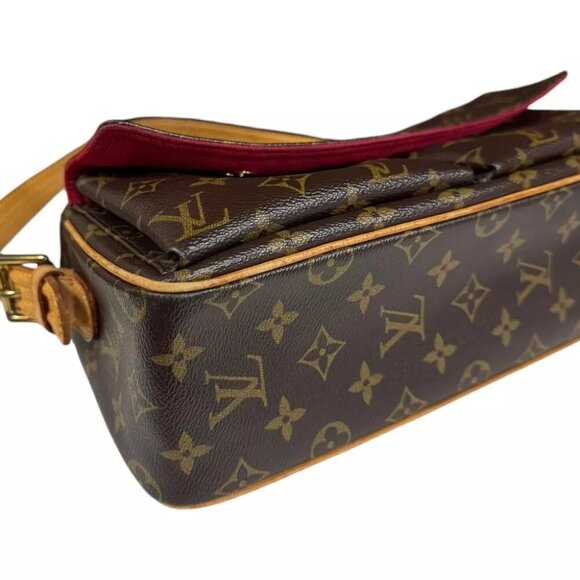 LOUIS VUITTON Shoulder Bag M51164 Monogram canvas Monogram Vivacite MM used - Picture 4 of 12